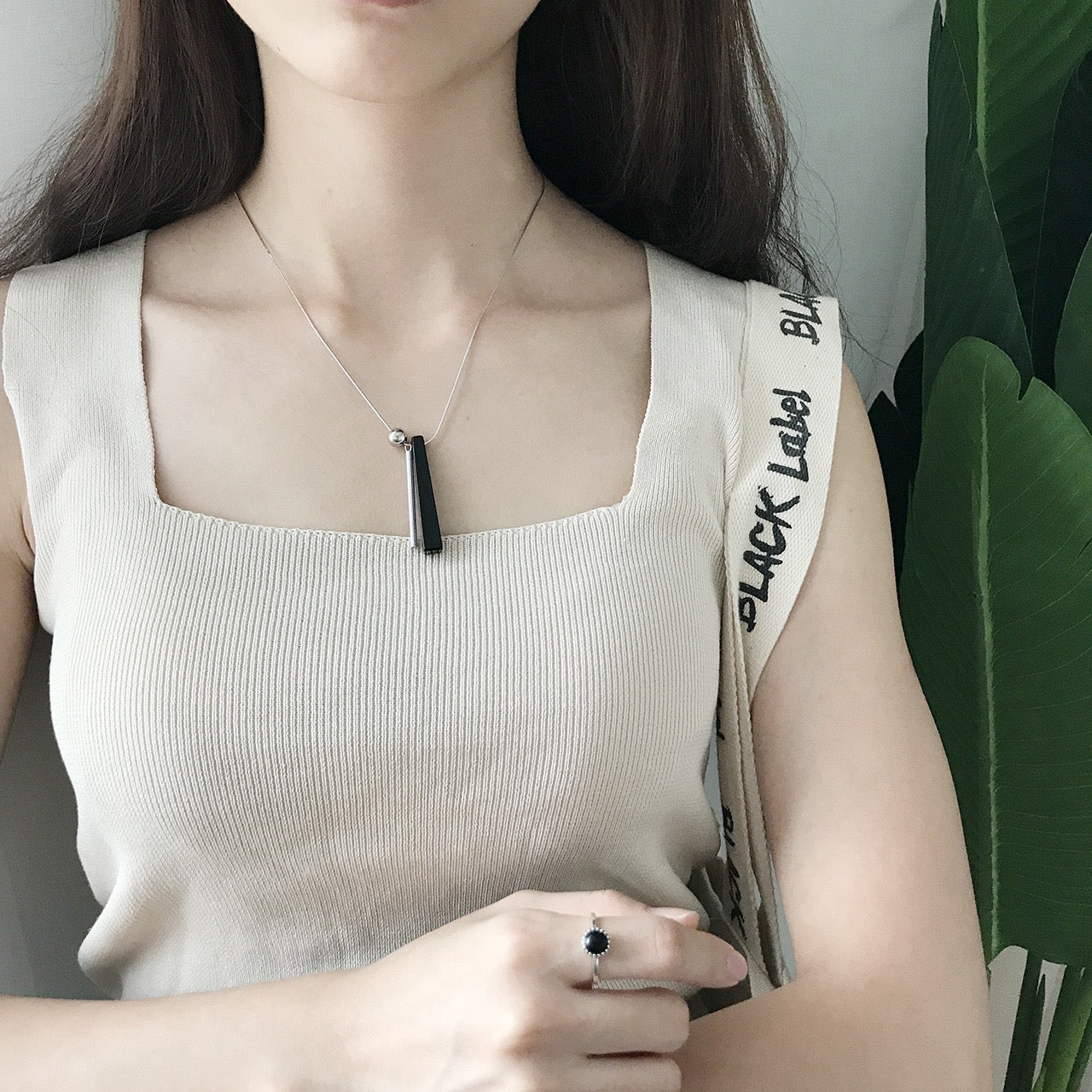 Black Long Square